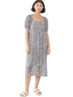 Baum Und Pferdgarten Judith Dress in Ink Petite Fleurs Euro Size M/US 6